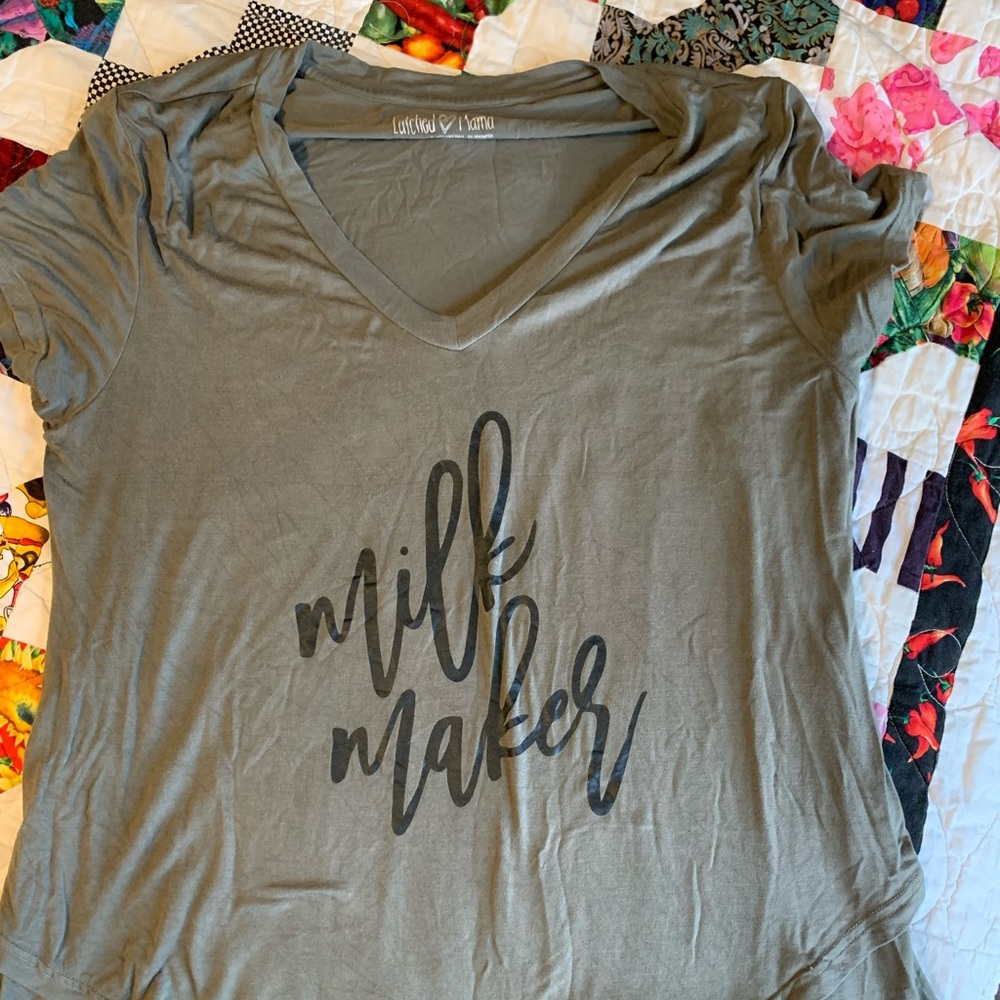 Milk Maker — latched mama nursing shirt
